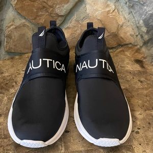 Youth size 5 Nautica sneakers.